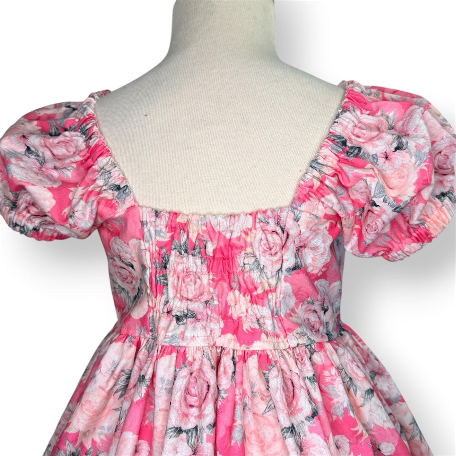 SIZE 4 Ramsey Dress | Pink Floral Girls Dress