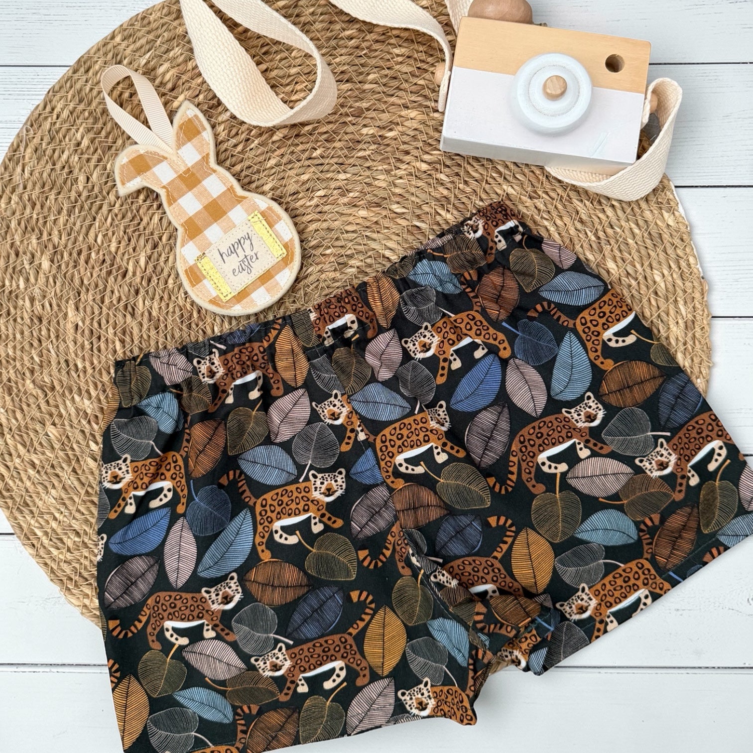 Baby Shorts - Jungle Cats