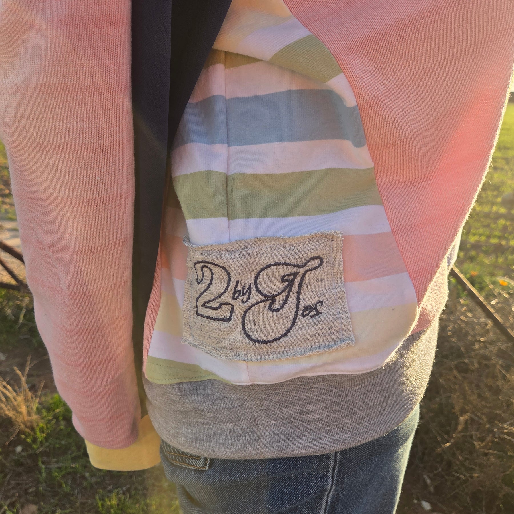 Icy Sherbert - Patchy Fleece - L/XL