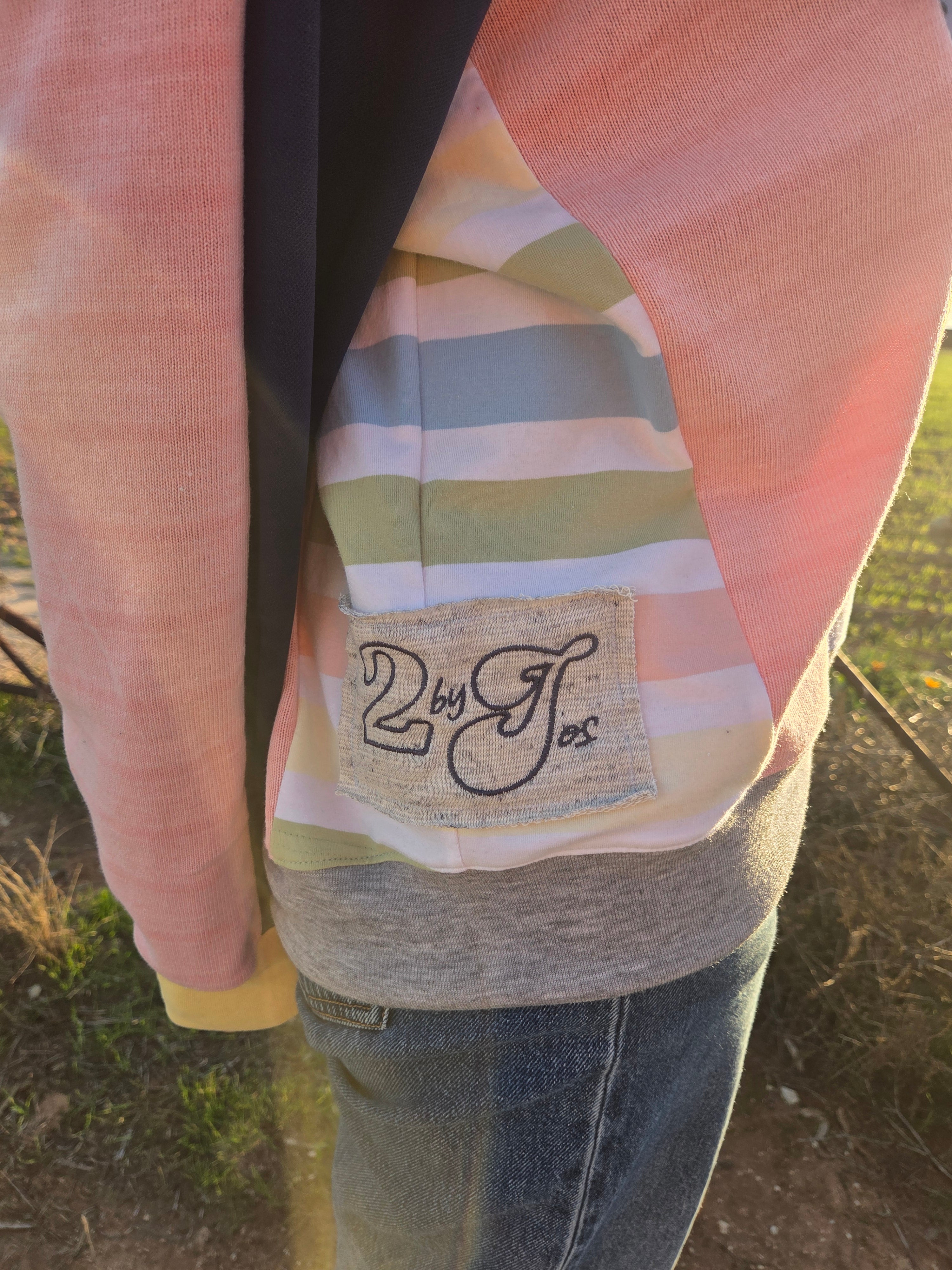 Icy Sherbert - Patchy Fleece - L/XL