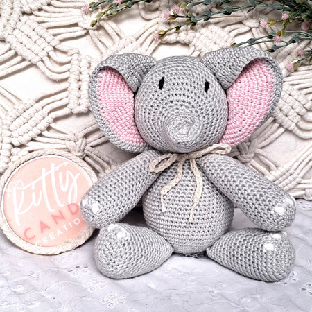 Handmade Crochet Elephant