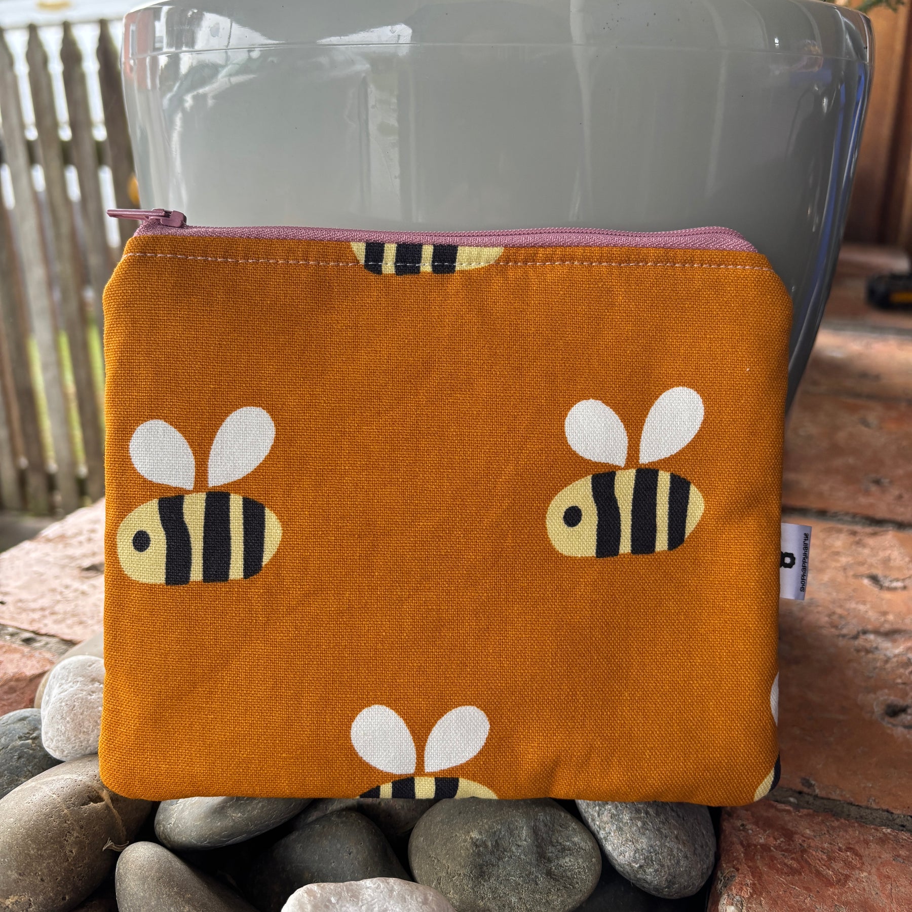 Medium & Large Handmade Fabric Zipper Pouches – Makeup & Travel Organiser