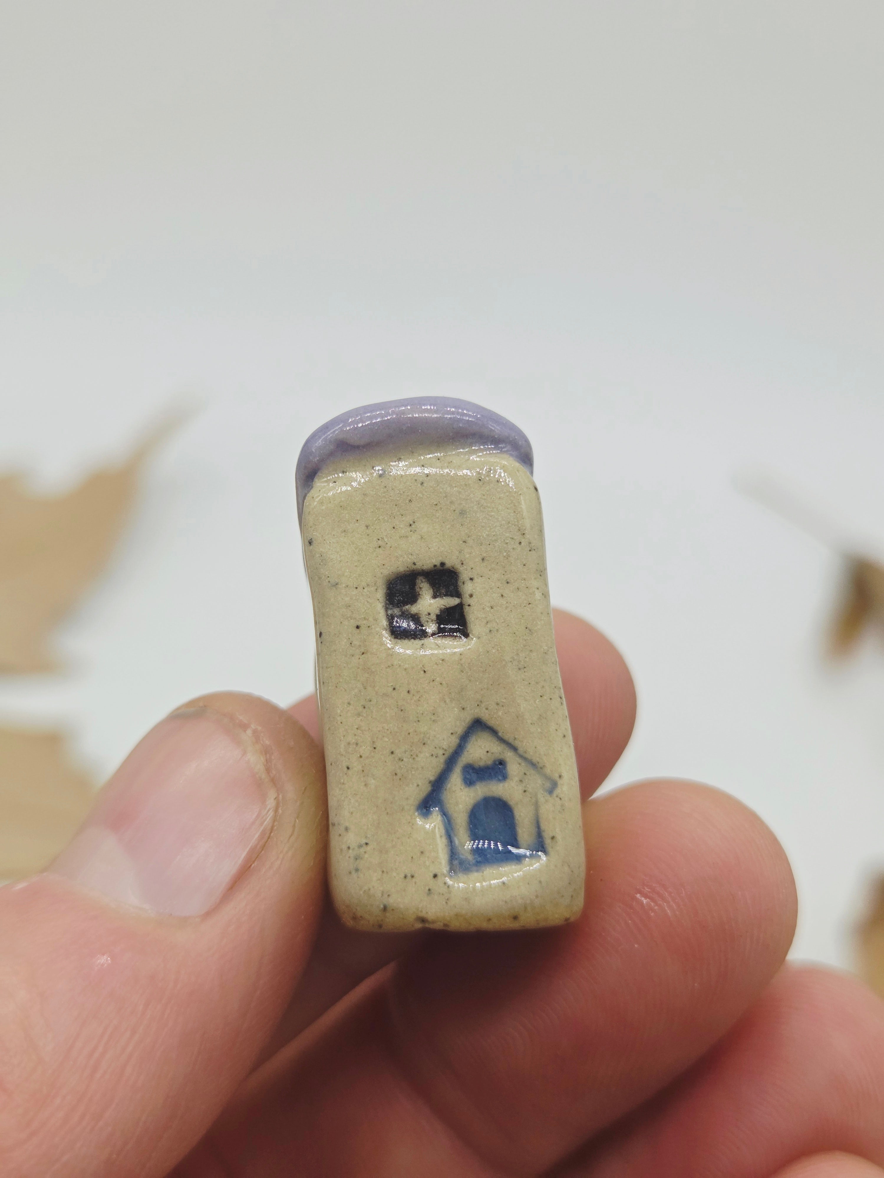 Tiny Ceramic Village - Meadow Mews