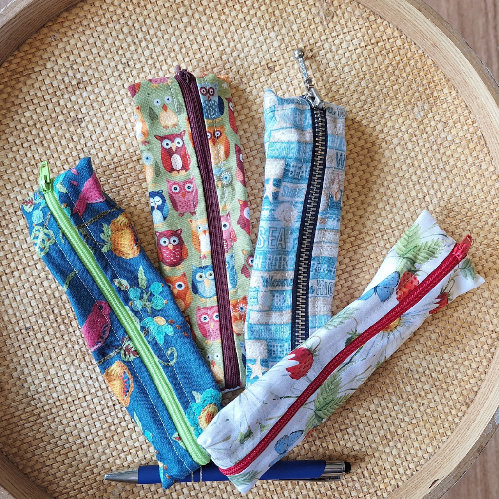 Handmade Notepad Pencil Case and Bookmark