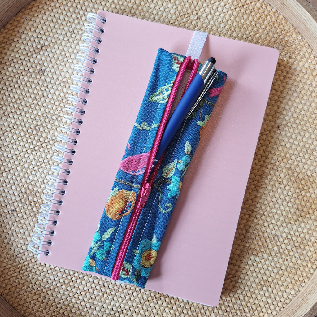 Handmade Notepad Pencil Case and Bookmark