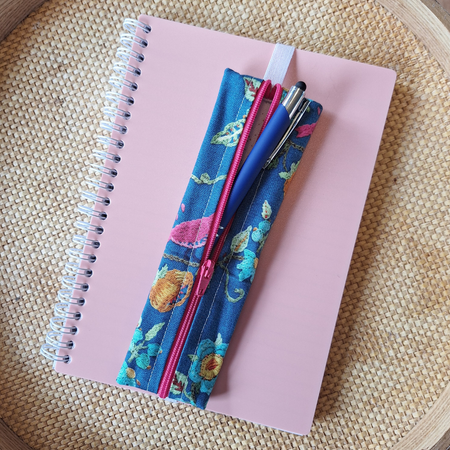 Handmade Notepad Pencil Case and Bookmark