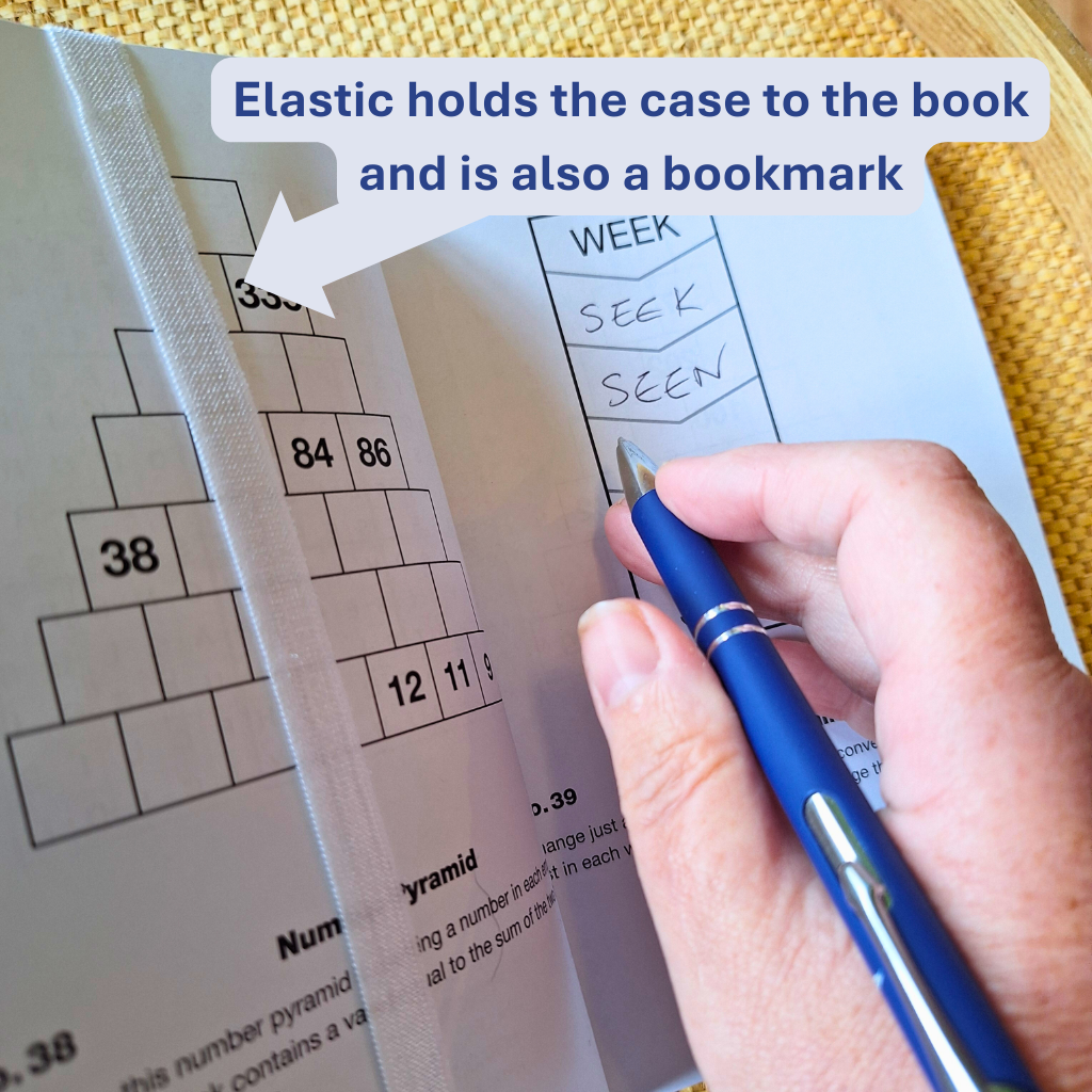 Handmade Notepad Pencil Case and Bookmark