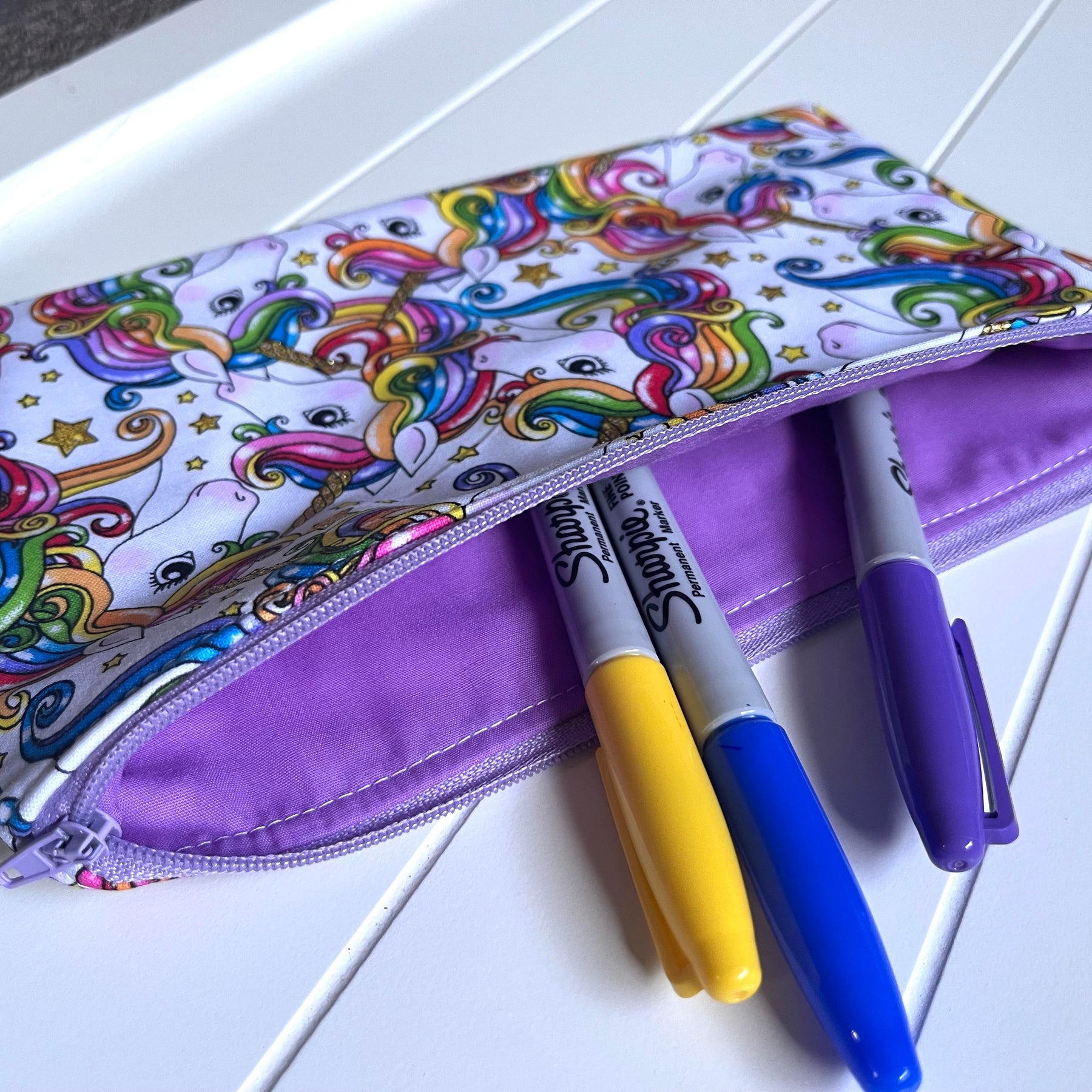 Unicorns pencil case
