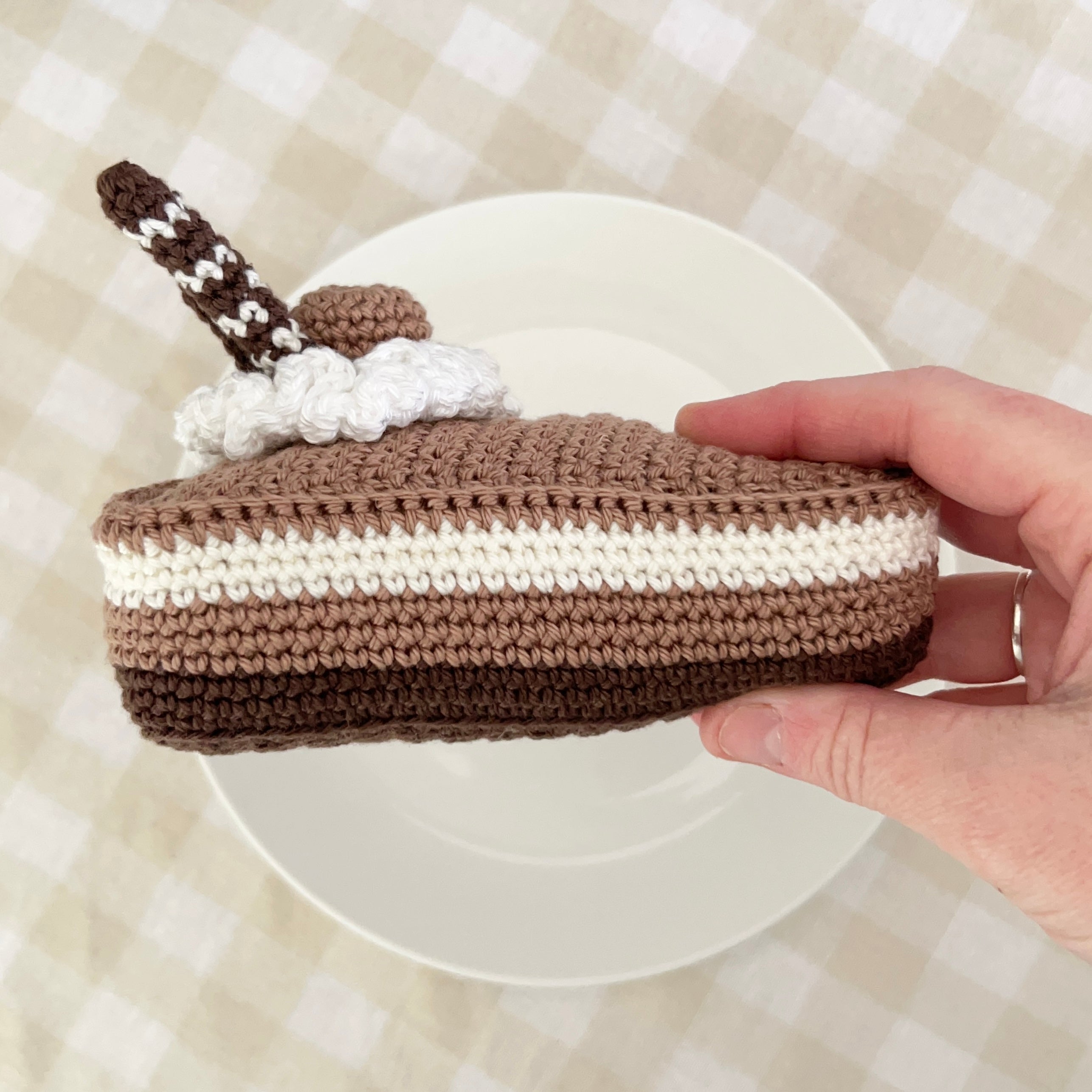 Crochet Cake Slice | Aussie Bakery Collection | Various Flavours | Pretend Play Food | Made to Order