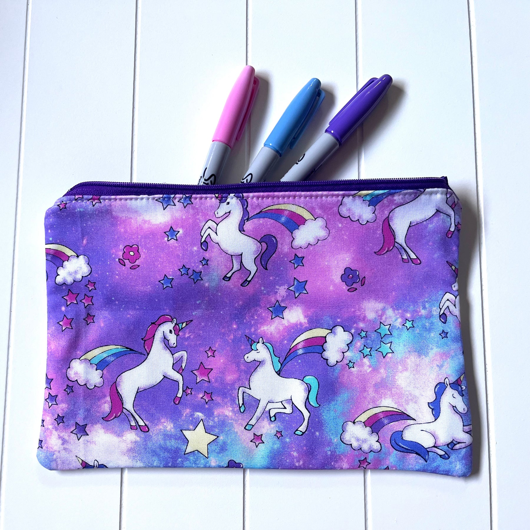 Unicorns pencil case