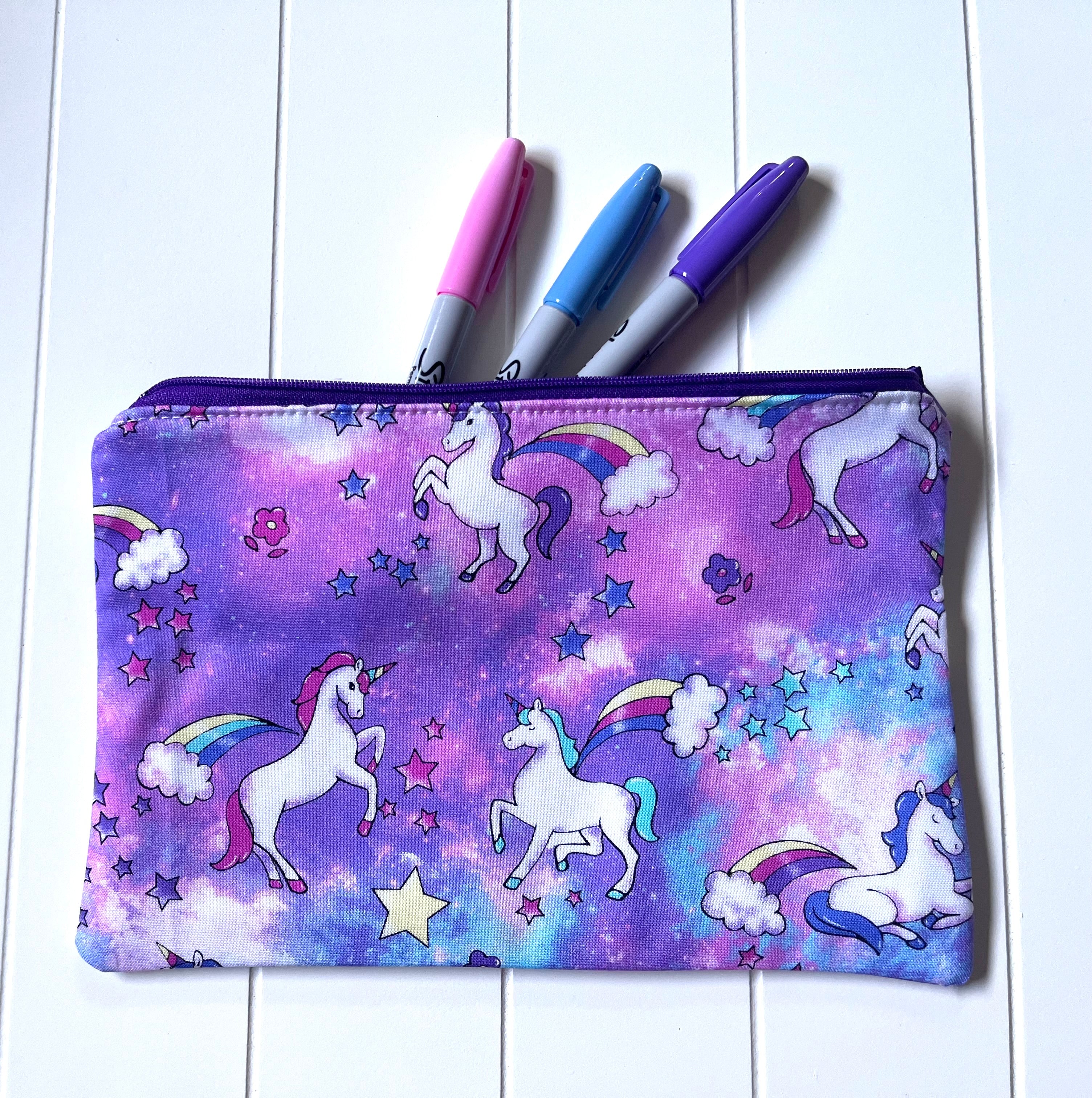 Unicorns pencil case