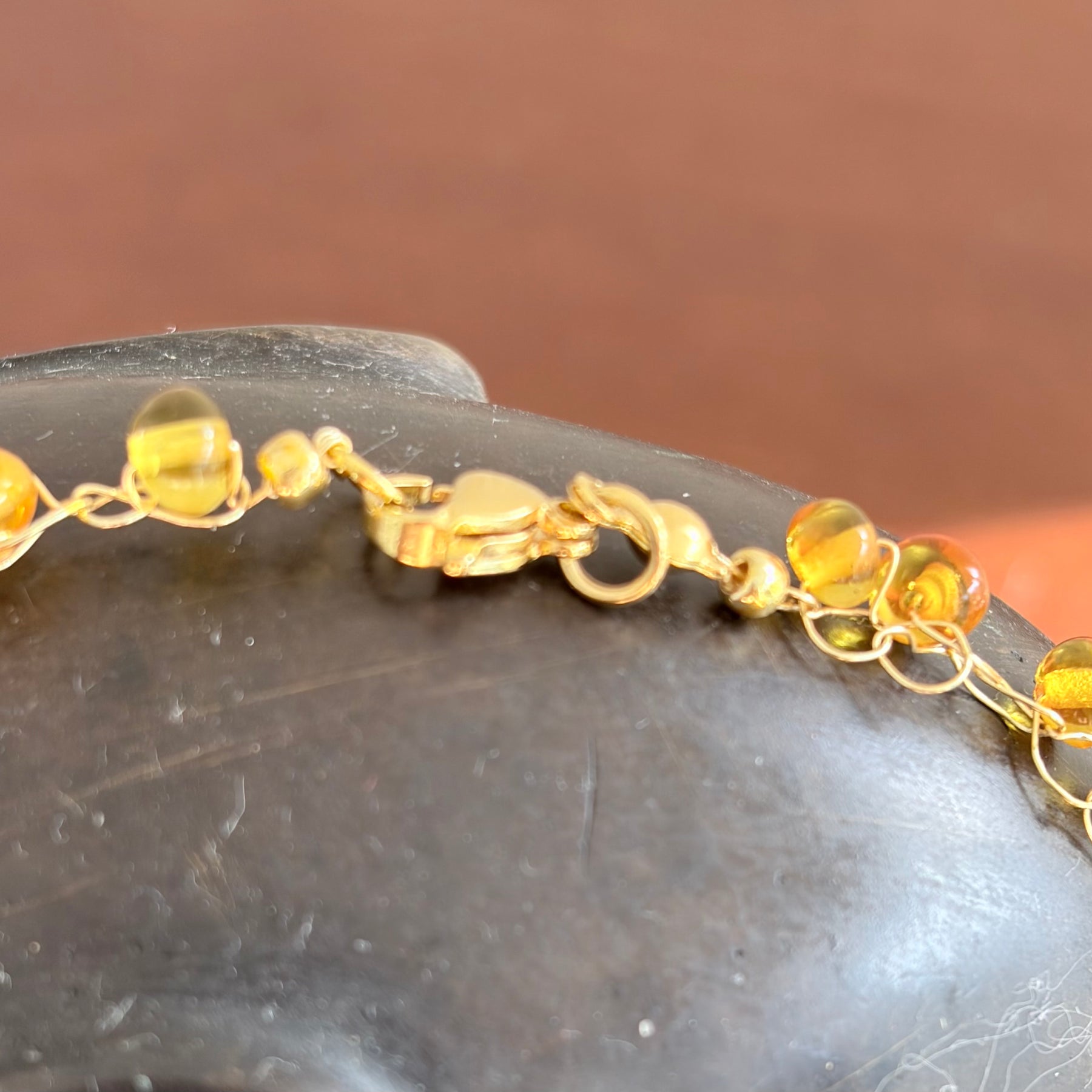 “ Sunrise” Rare Lemon Baltic Amber  Necklace