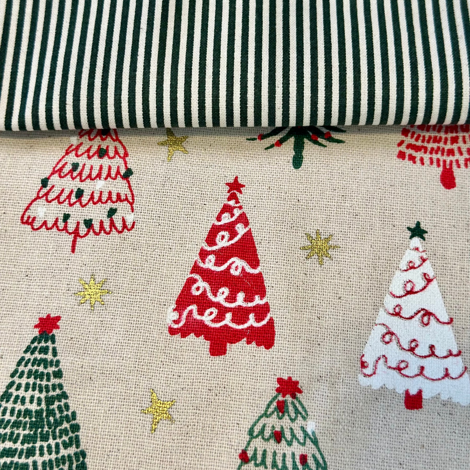 Handmade quilted Christmas stockings personalise with name or initials