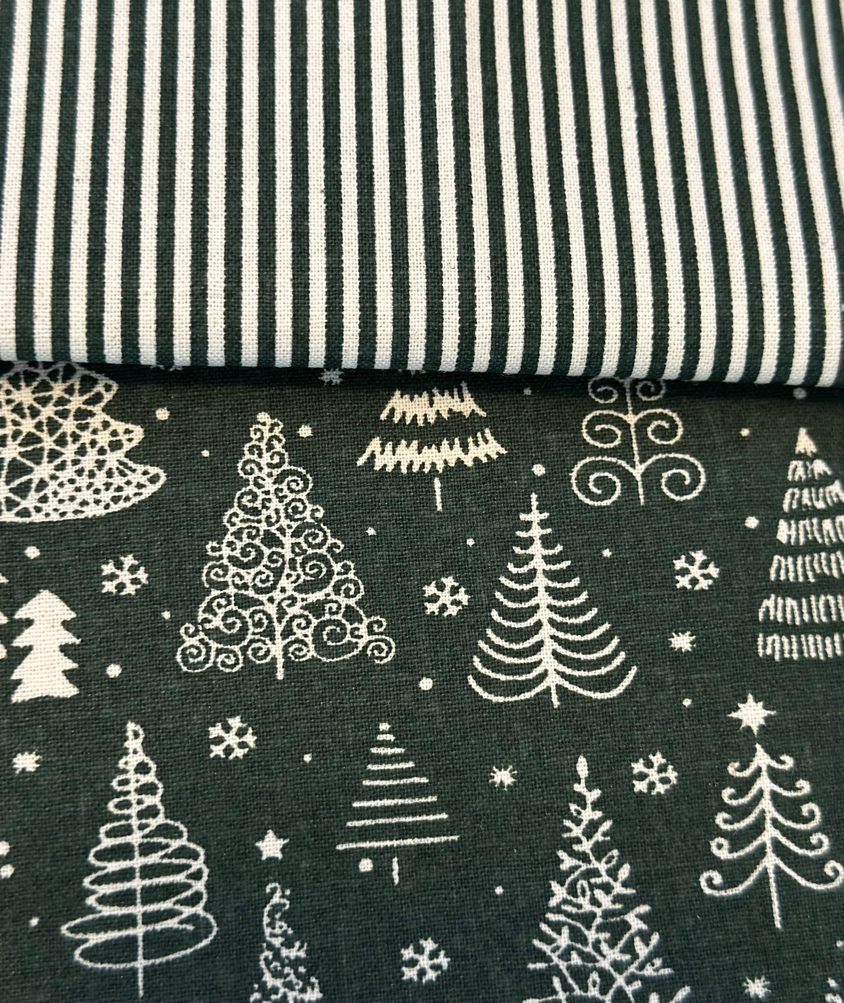 Handmade quilted Christmas stockings personalise with name or initials