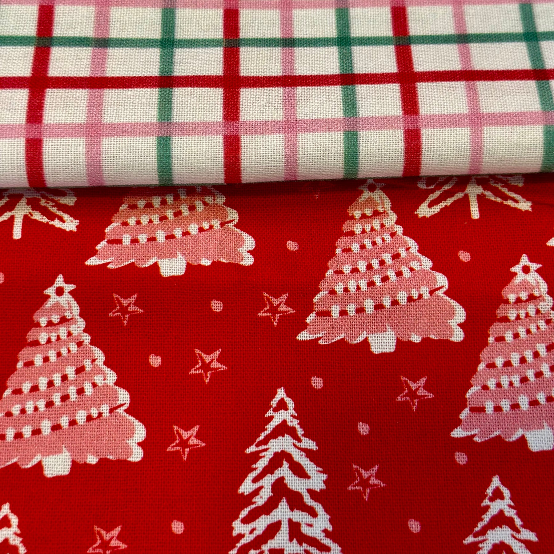 Handmade quilted Christmas stockings personalise with name or initials