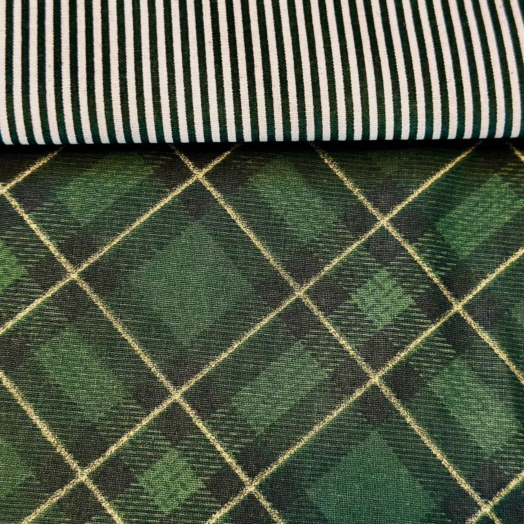 Handmade quilted Christmas stockings personalise with name or initials