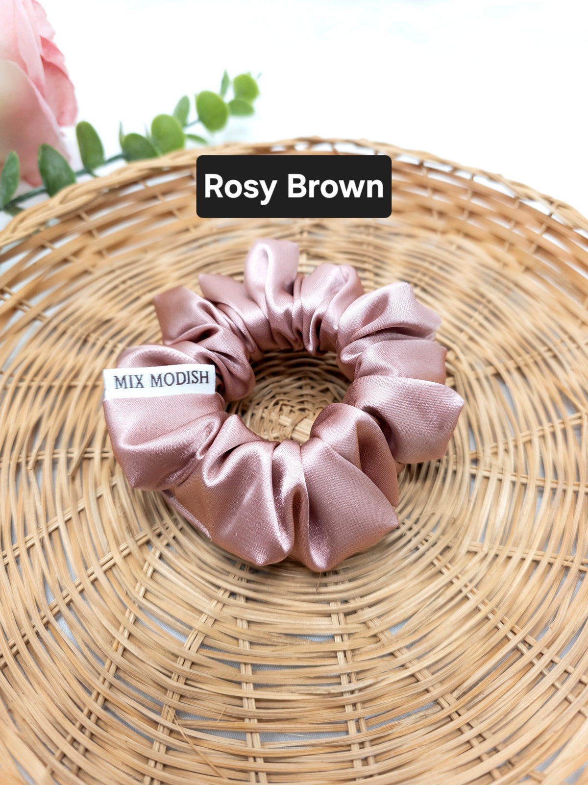 Regular Satin Scrunchies, Handmade hair ties, Ponytail Bands