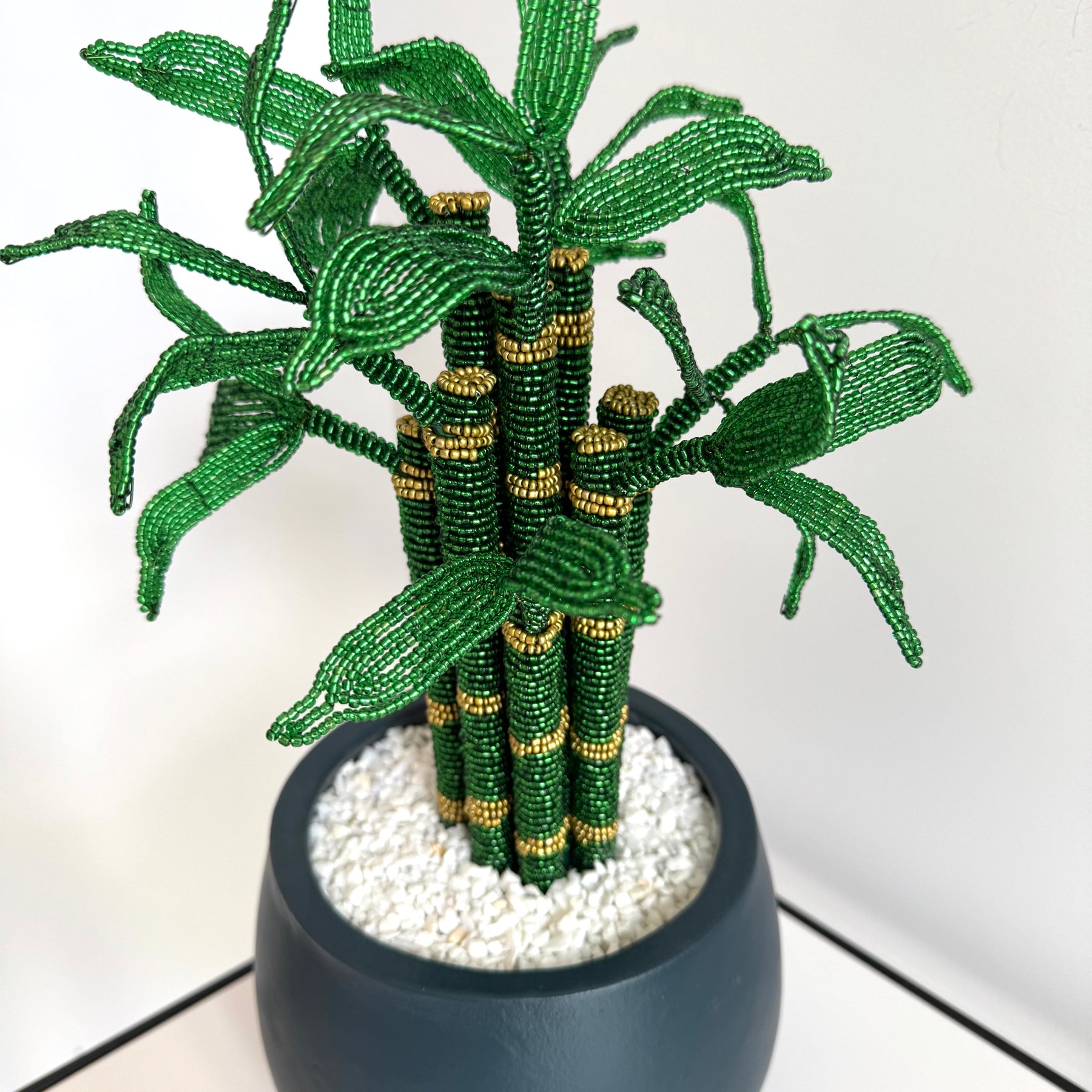 French-beaded Lucky Bamboo