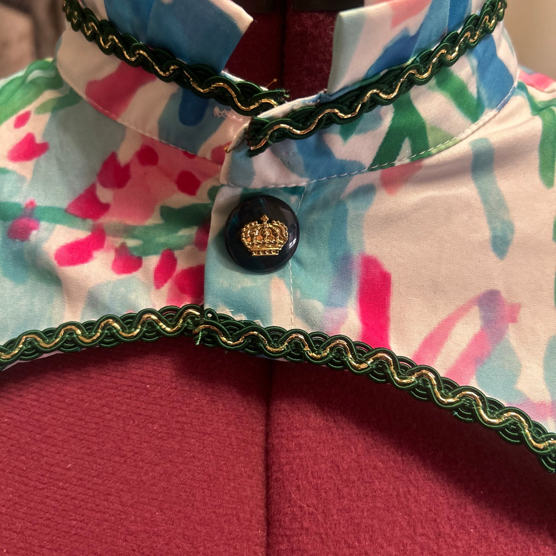 Upcycled Colourful Bolero Topper Full Sleeves