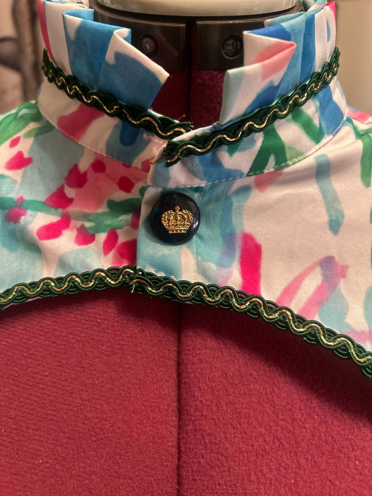 Upcycled Colourful Bolero Topper Full Sleeves