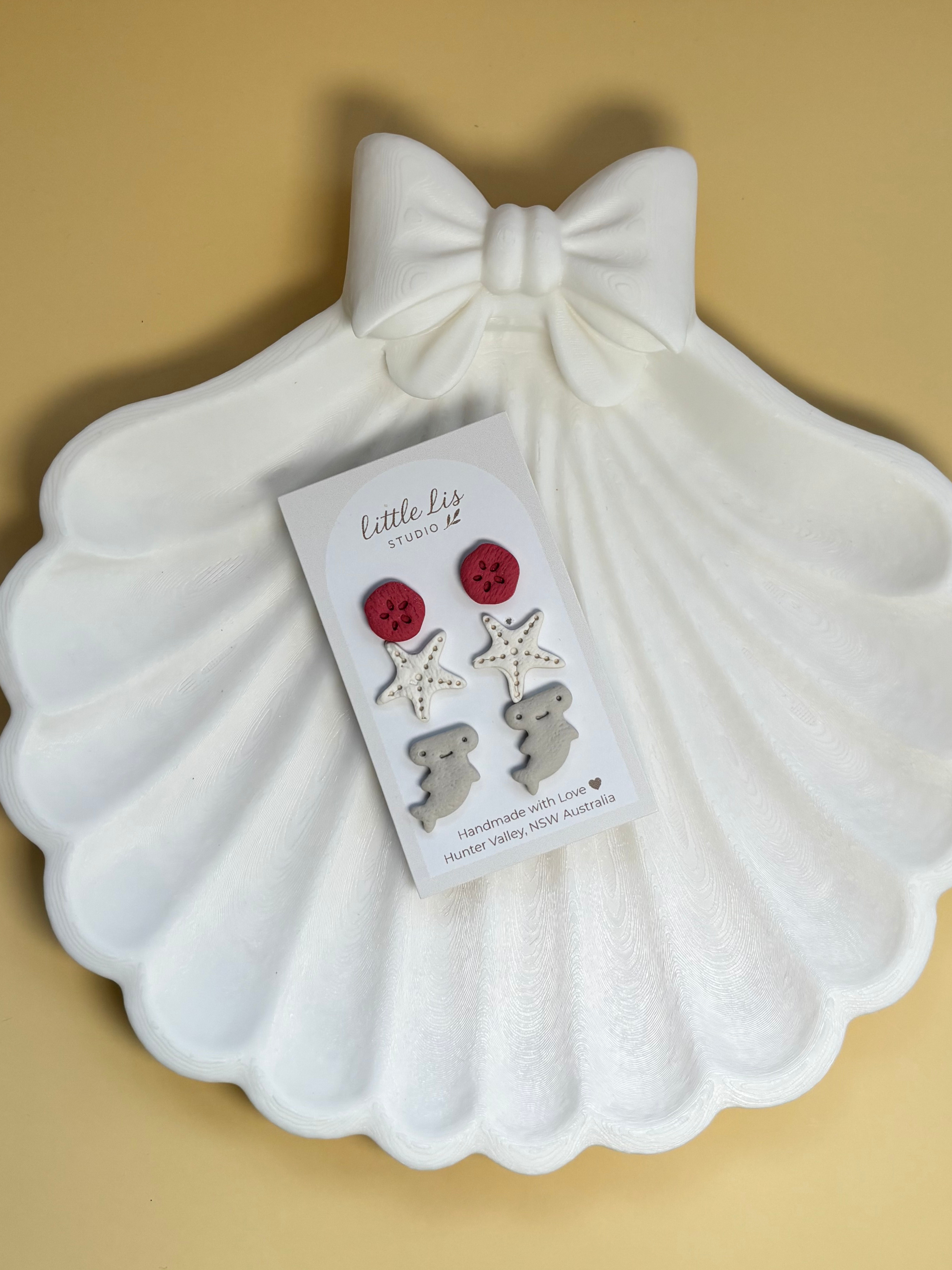 Seaside Stories | Ocean Friends Trio Stud Pack