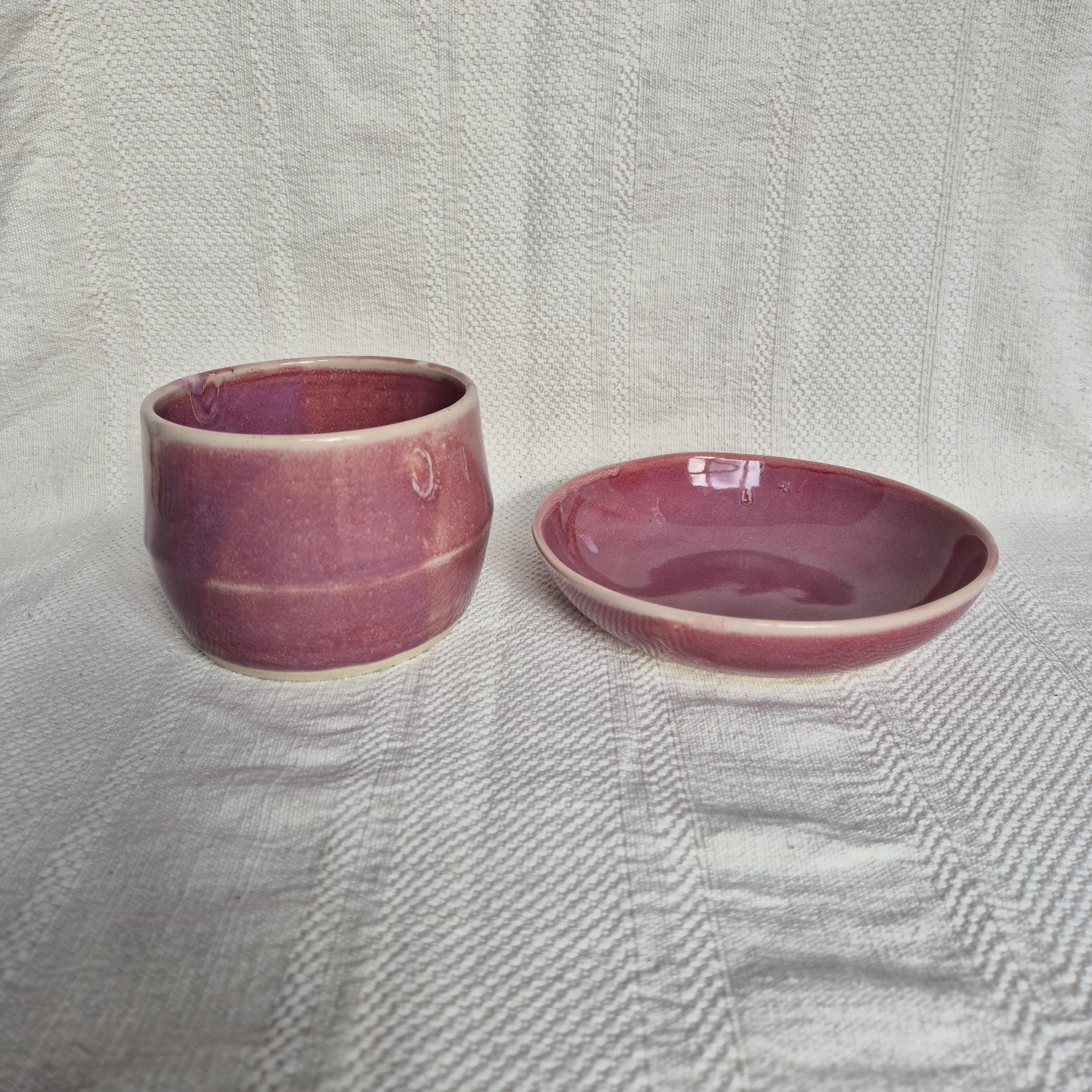 Crimson Sky Ceramic Pot Planter