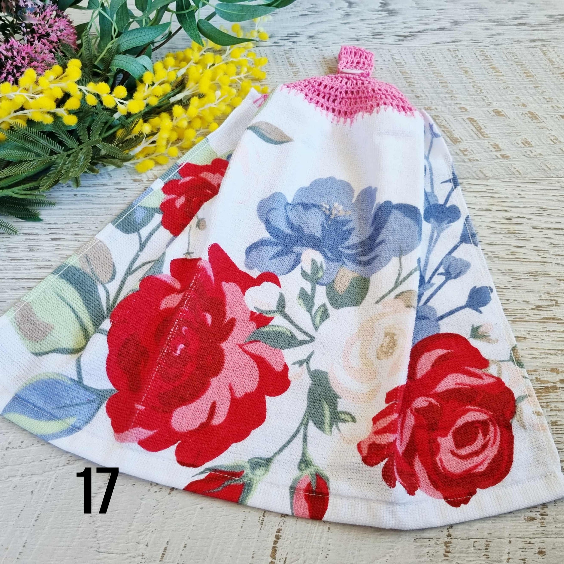 Kitchen Hand Towel | Hanging | Cotton | SINGLE LAYER | 9 Styles - 10-18