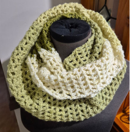 Handmade Cowl Neck Warmer Scarf Crochet