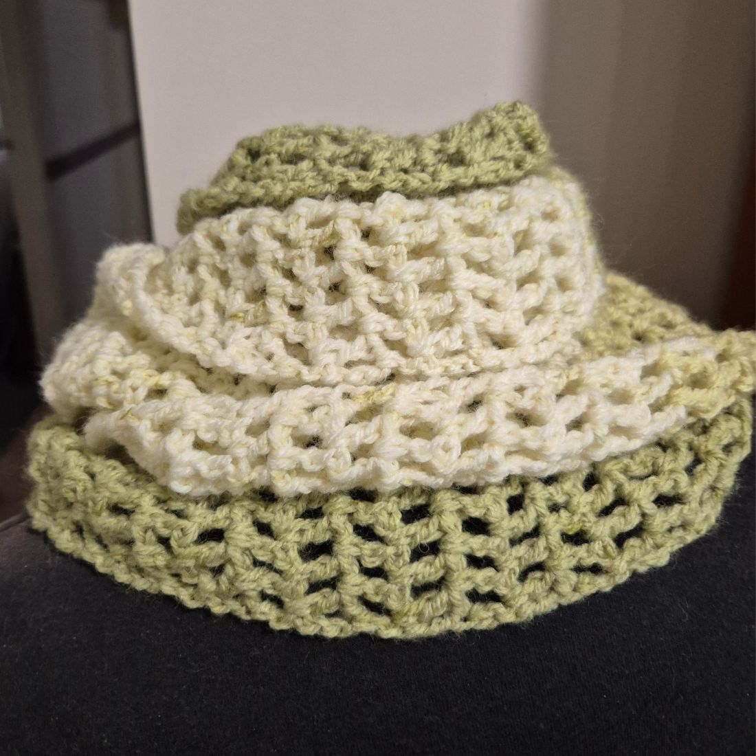 Handmade Cowl Neck Warmer Scarf Crochet