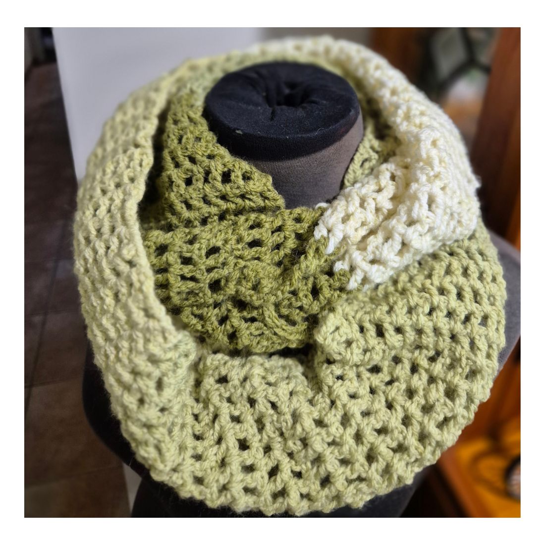 Handmade Cowl Neck Warmer Scarf Crochet