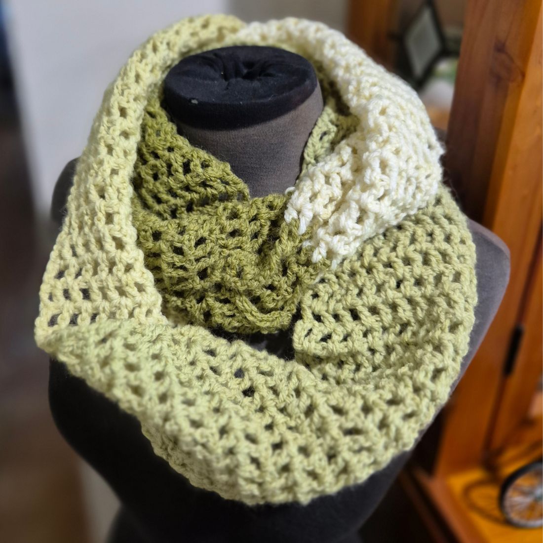 Handmade Cowl Neck Warmer Scarf Crochet