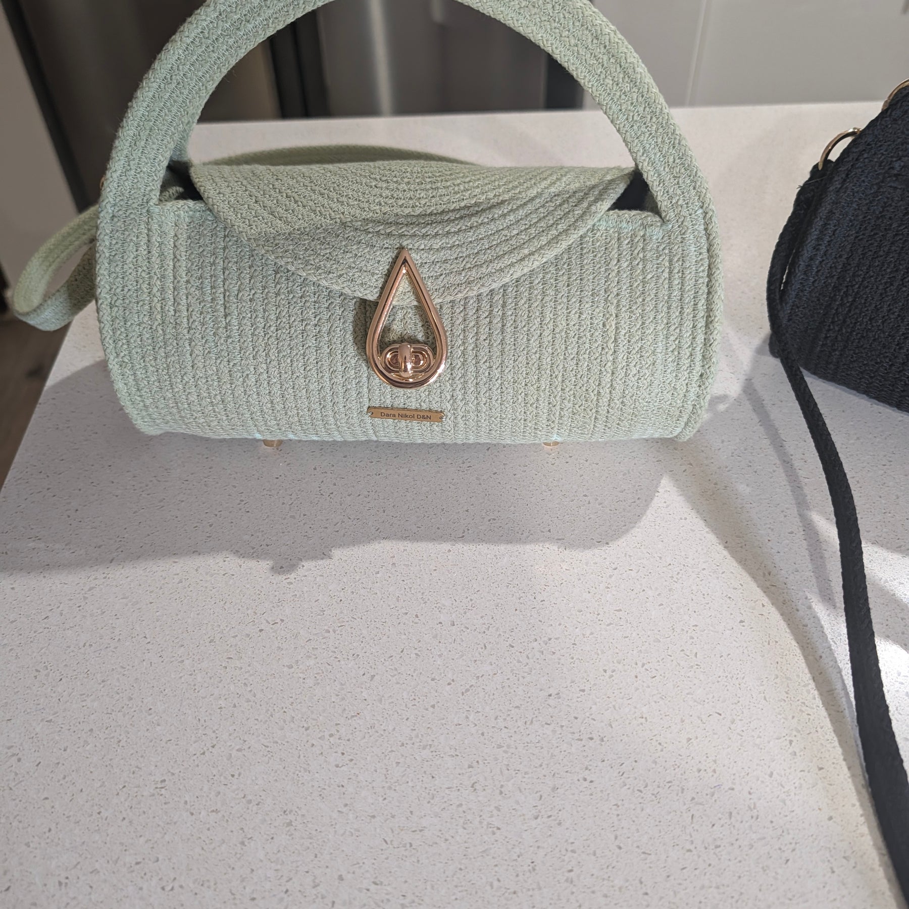 "Barrel" (XS) Handmade Cotton Cord Bag - Custom Colors