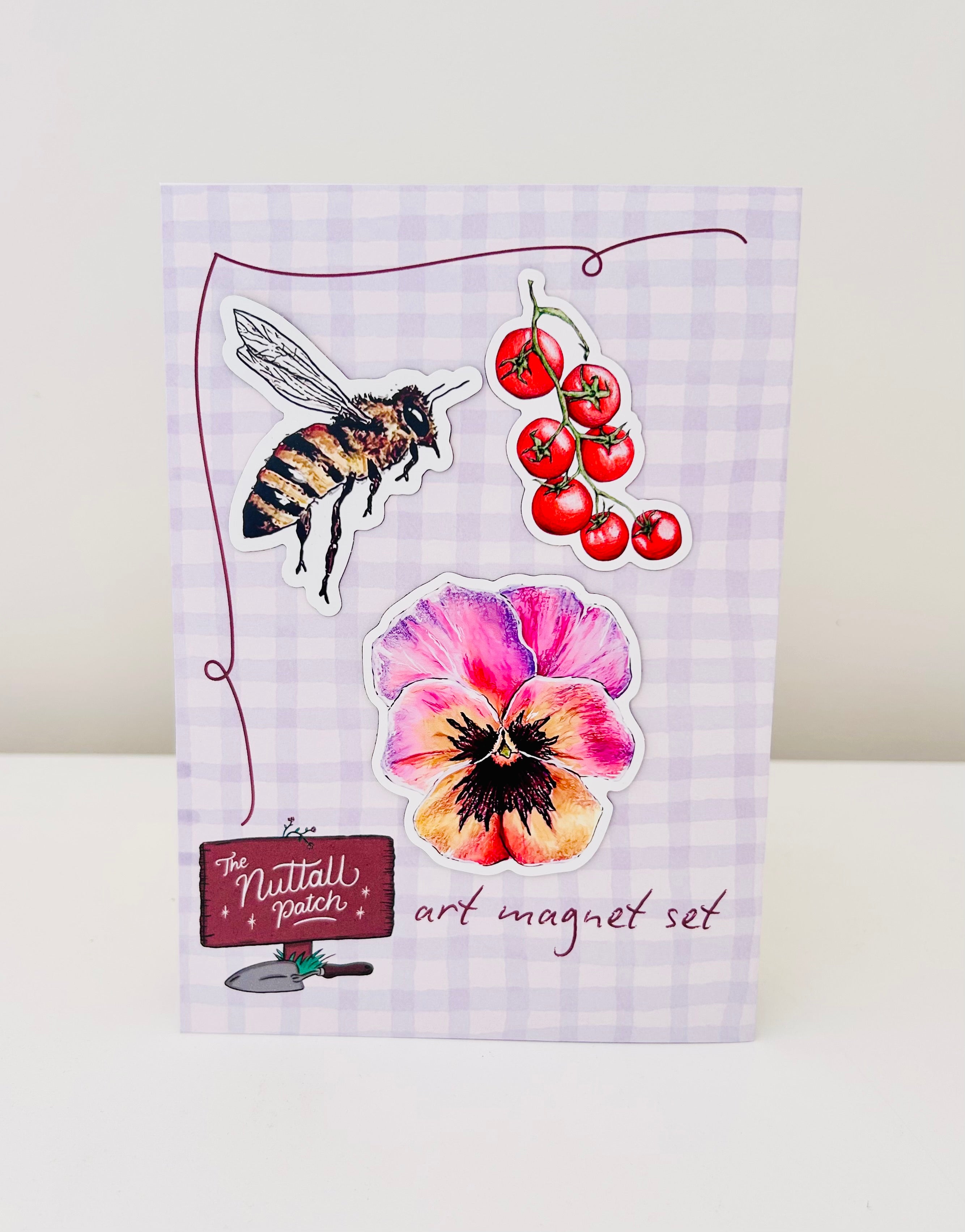 Art Magnet Set - Viola Daydream