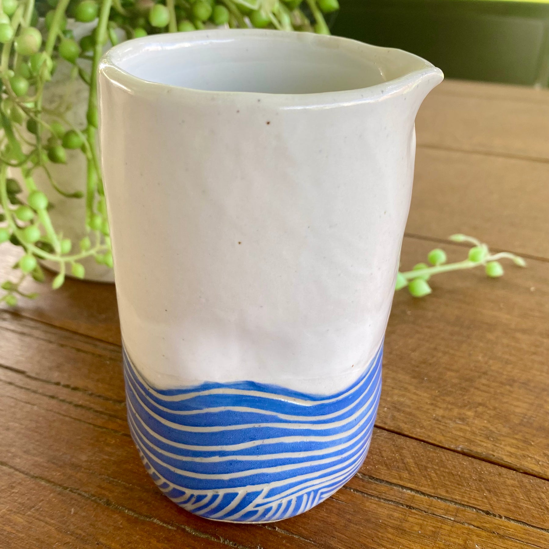 Handmade Jug | Condiment Jug | No Handle | Handmade Pottery