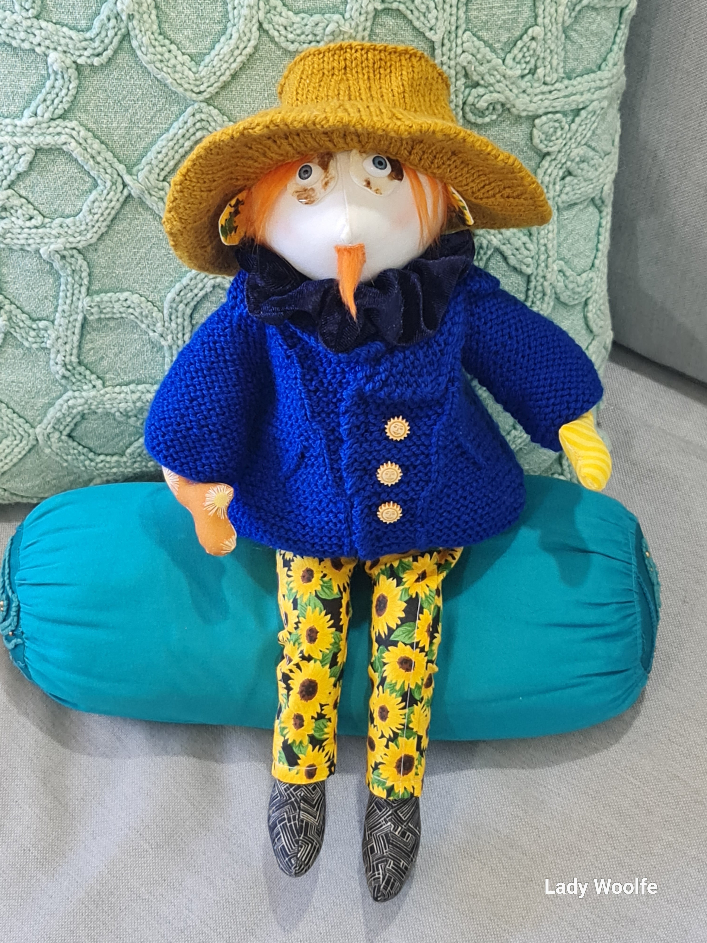 Handmade Art Doll - Vincent Van Gogh
