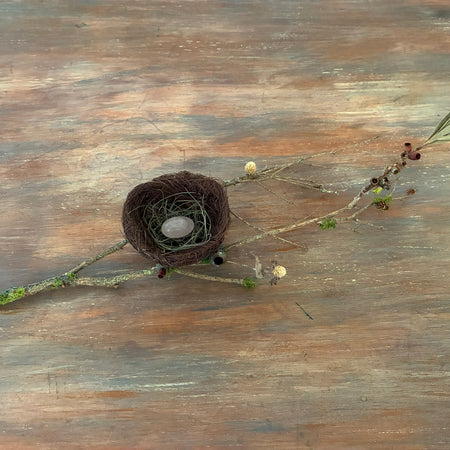 Beautified Birds Nest Sculpture