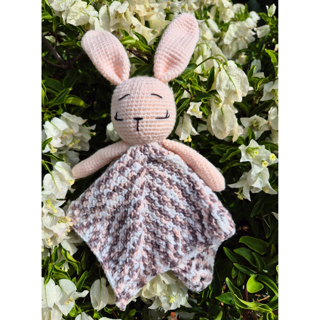 Bunny Lovey Security Blanket