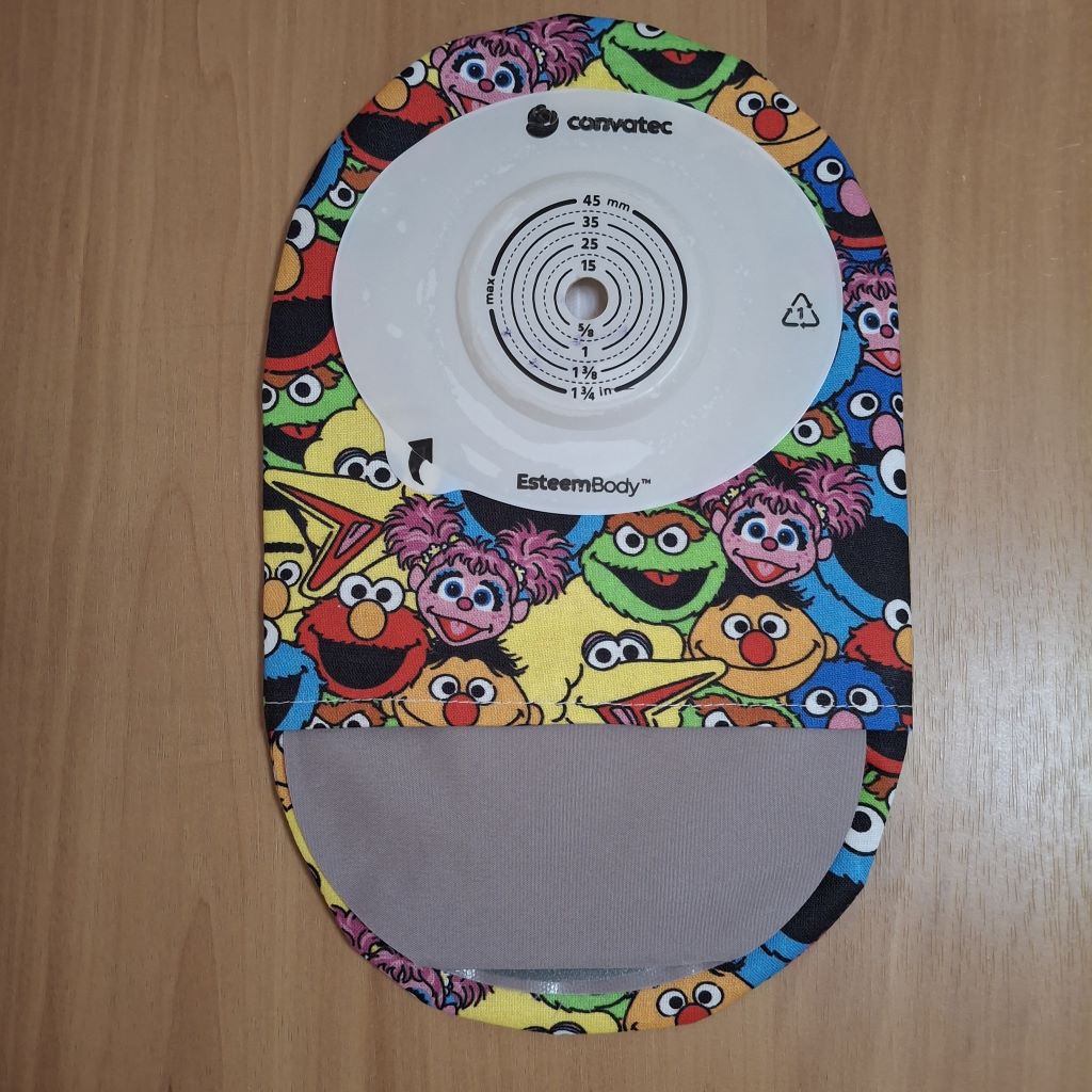 STOMA BAG COVER LARGE Suitable for Ileostomy, Colostomy, Urostomy