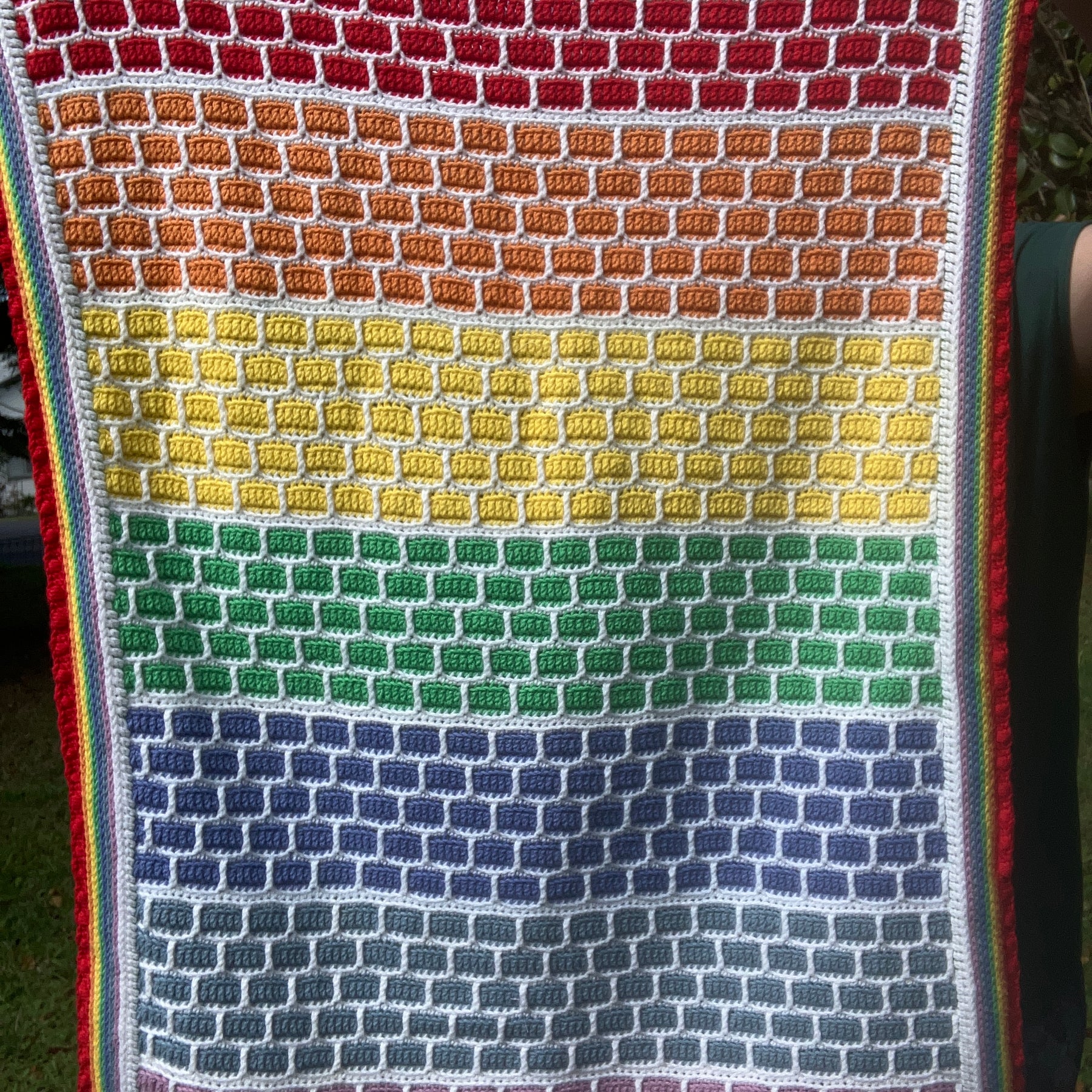 Mosaic Bricks Crochet Pattern