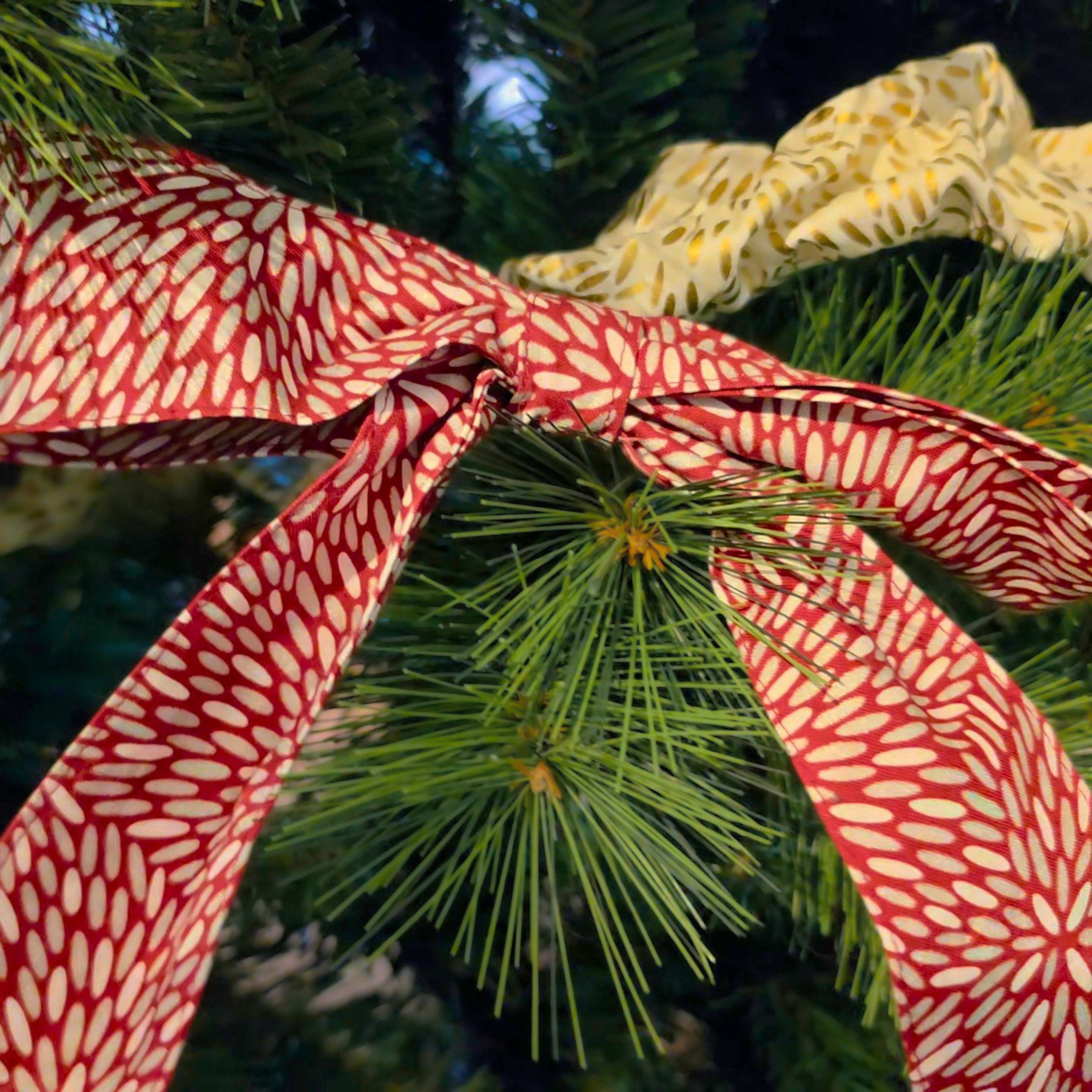 Tree-Topper Bow - long tail FGWL Heirloom decoration