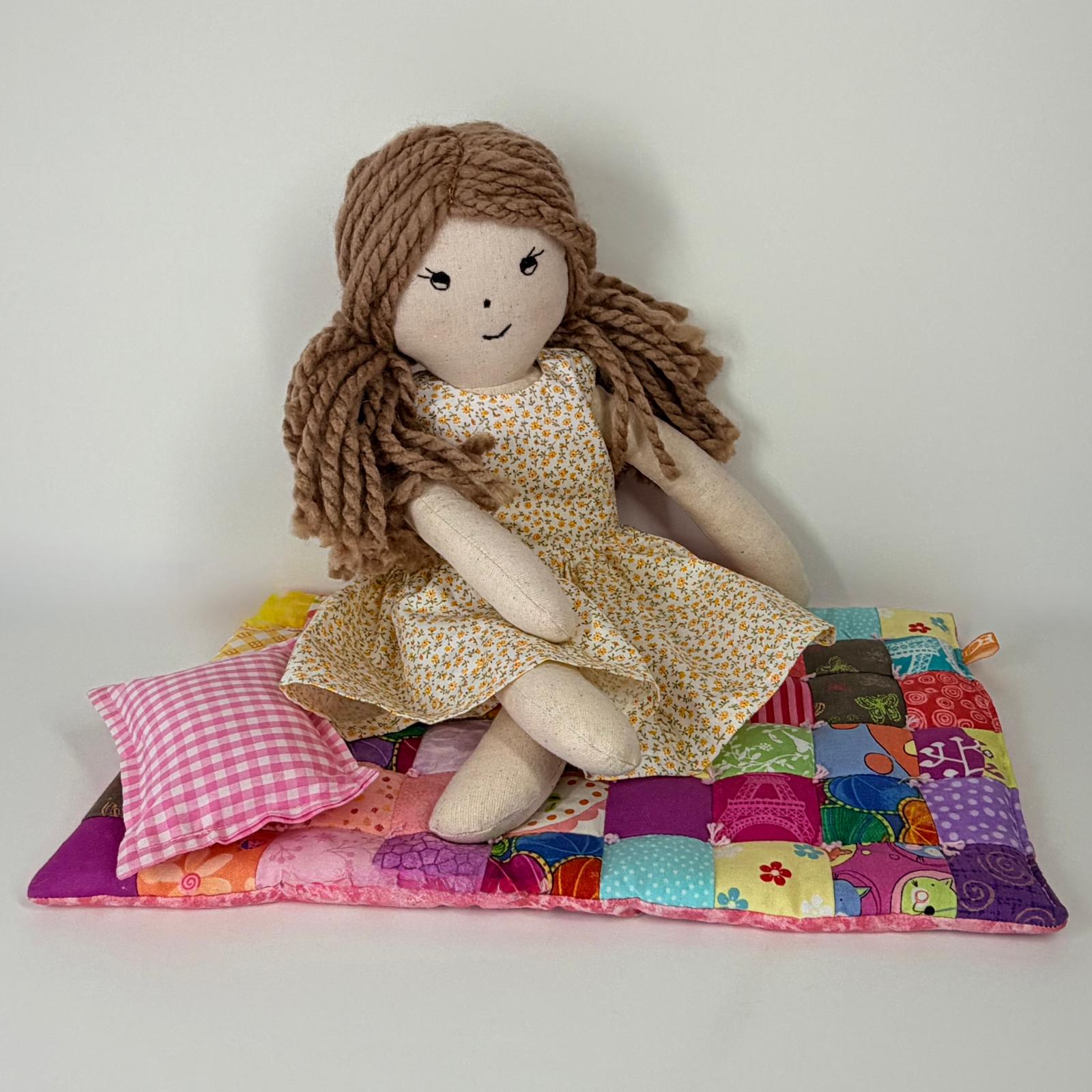 Doll Quilt & Pillow Set