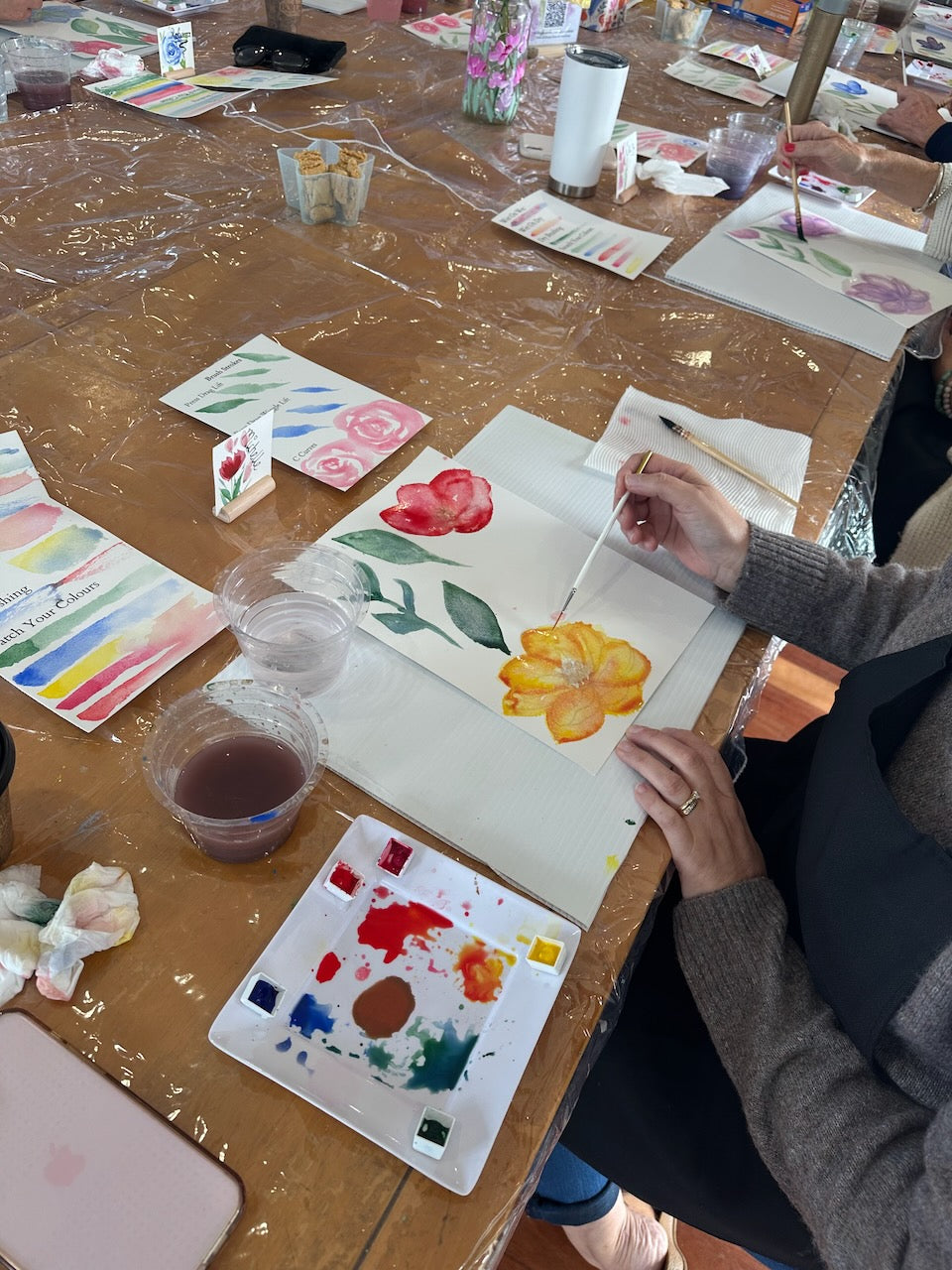 Watercolour Painting Kit ~ Tulips