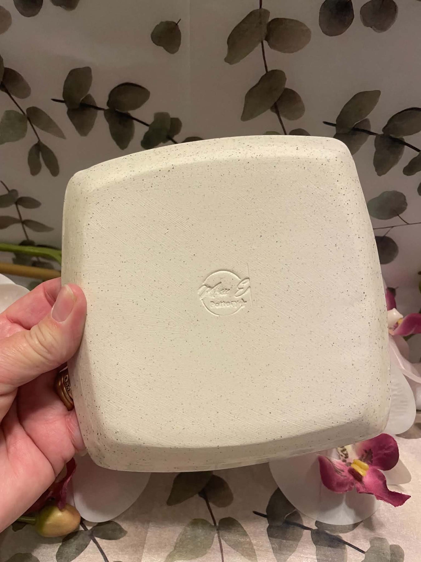 Ram / sheep square plate