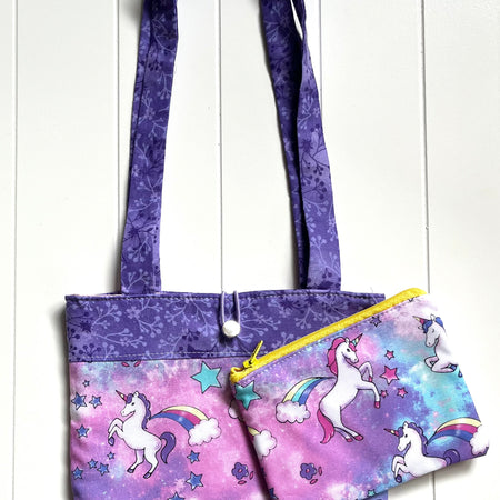 Unicorns handbag and purse