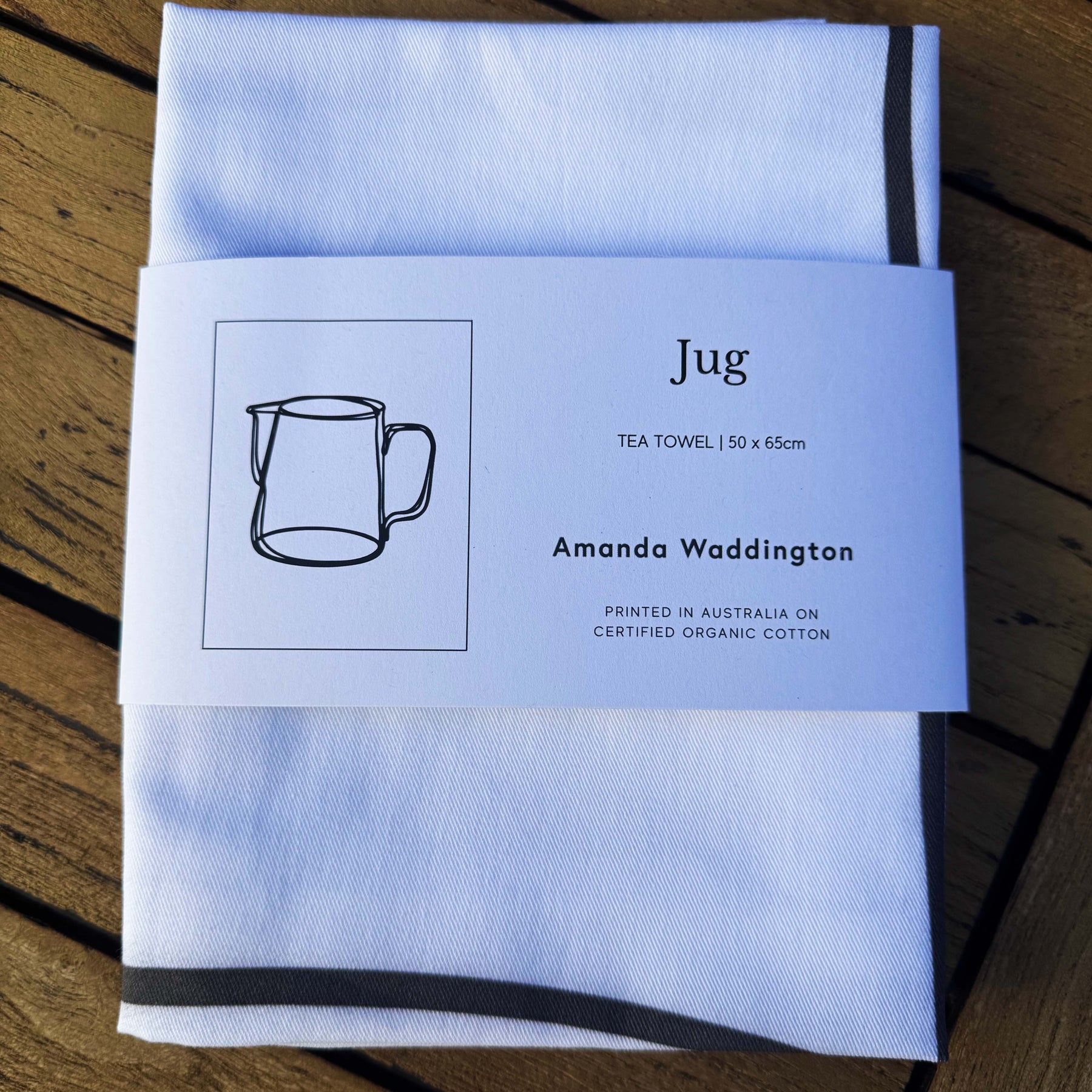 Pack of 3 Artist Designed Tea Towels - 100% Organic Cotton. Kitchen Studies 1, 2 and 3