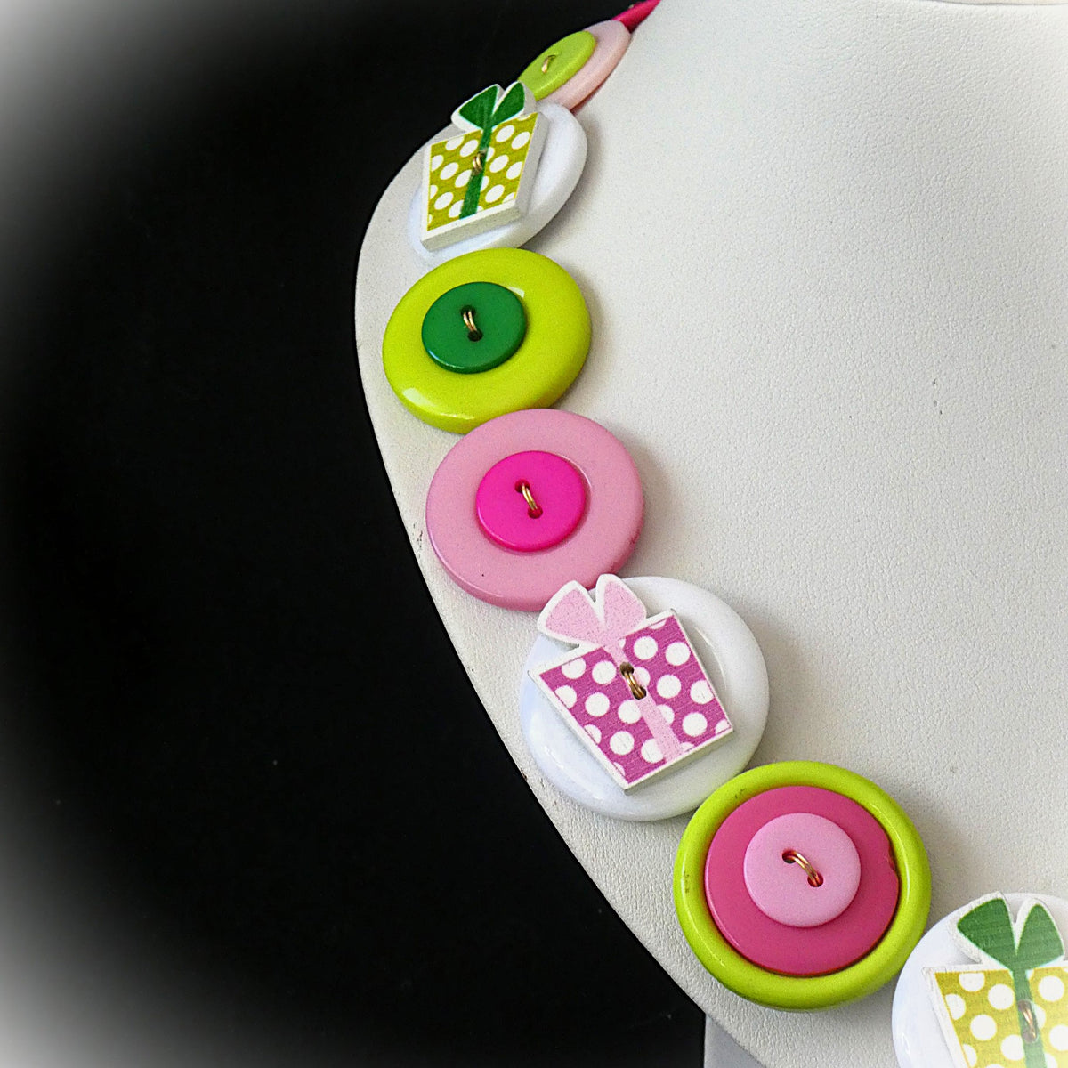 Birthday or Christmas necklace - Lets Celebrate!