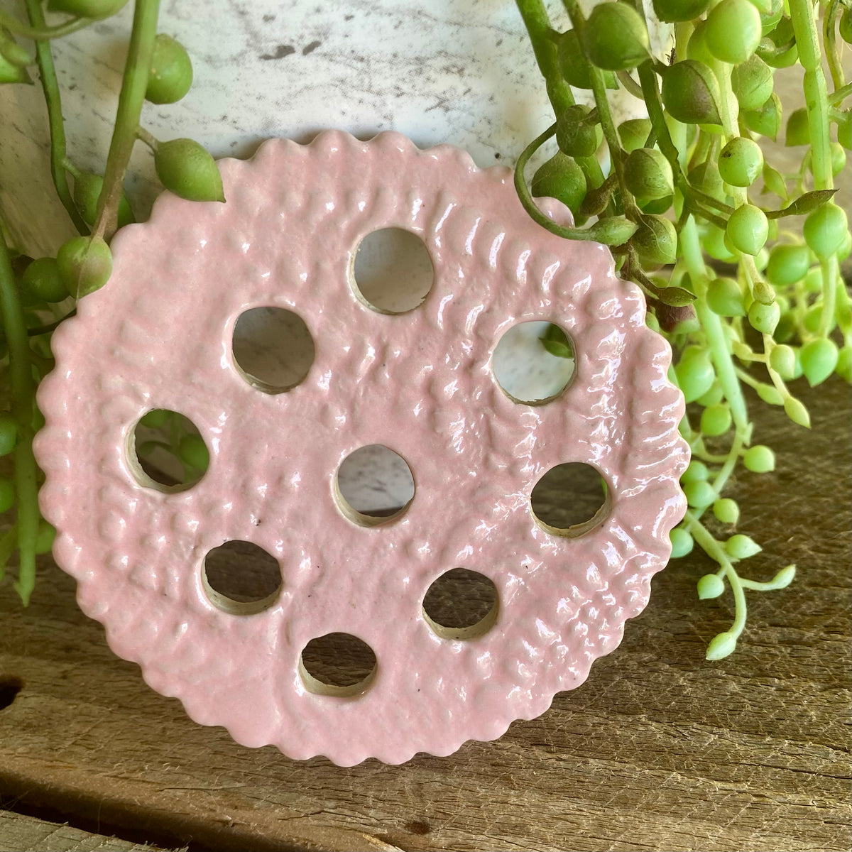 Flower Frogs for Jars / Ceramic/ Handmade Pottery