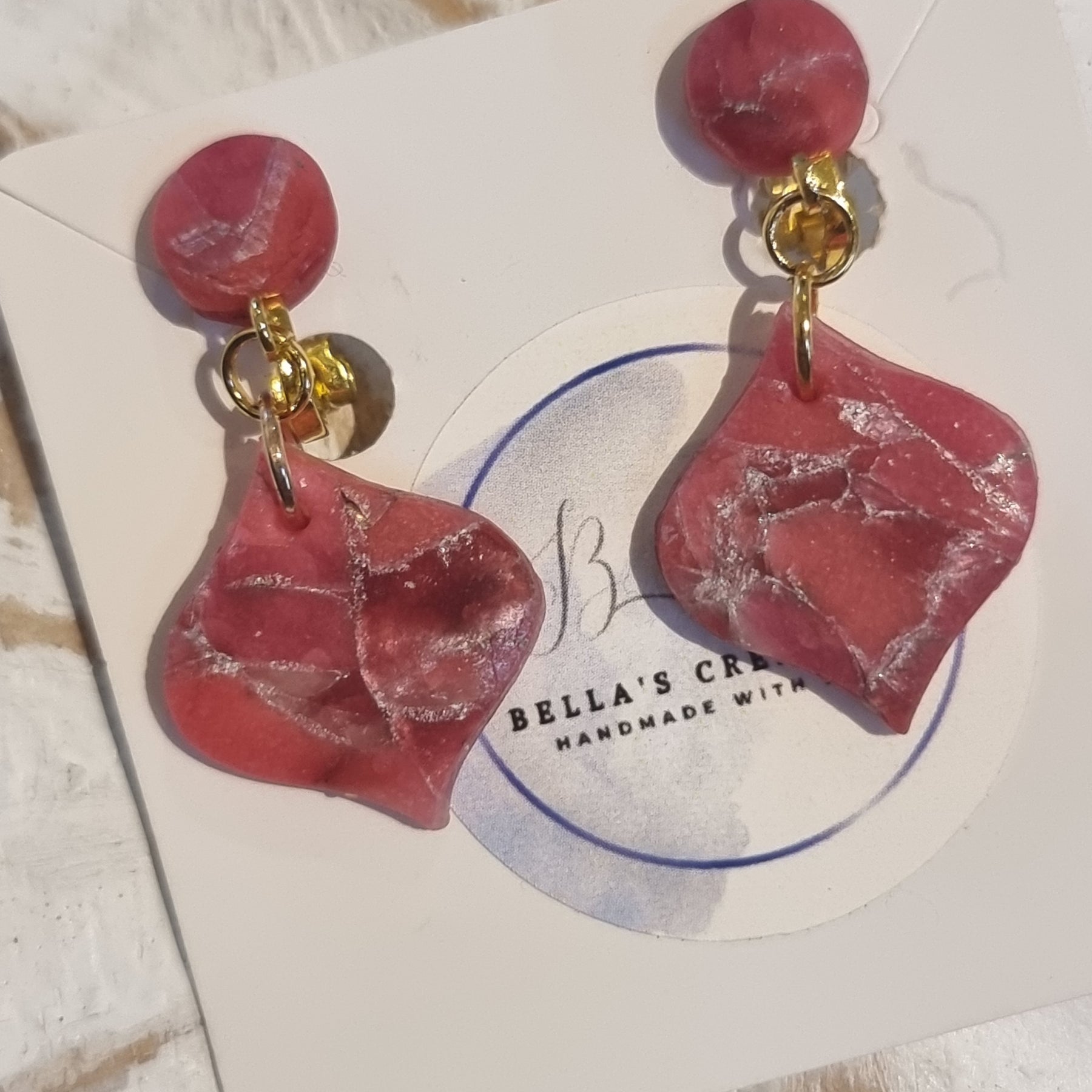 Ruby Radiance Clip-Ons