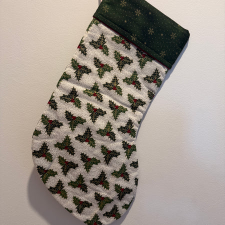 Christmas Stocking – Personalised Reusable Fabric Christmas Stocking