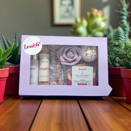Purple Lavvish Gift Set